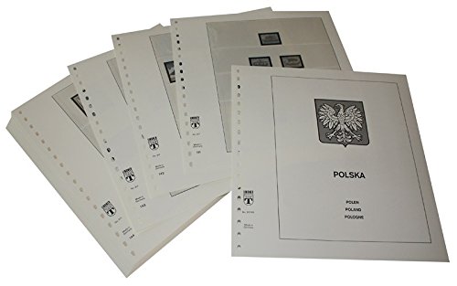 Feuilles pré-imprimées Pologne LINDNER 1965-1969 pour stopper la détérioration