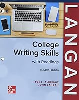 College Writing Skills with Readings 1265635730 Book Cover