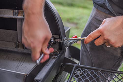 Lavalock® Clamps Compatible With Oklahoma Joe's Smoker Lid Latch Kit For Longhorn, Highland, 3 In 1 Cook Chamber Lid 2 Pack #TOP3