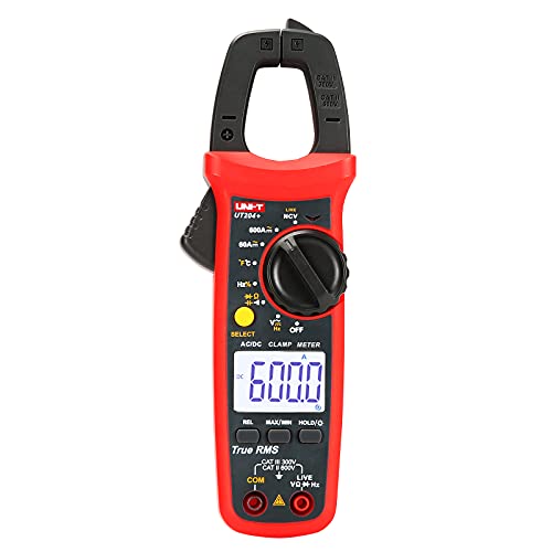 Uni-T Ut204+ Digital Clamp Meter Temperature Ac Dc Current Voltage Resistance Tester Multimeter #TOP4