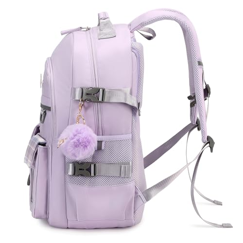 KIDNUO Backpack for Girls 15.6 Inch Laptop School Bag Kids Elementary College Backpacks Bookbags for Girls Teen Women Student