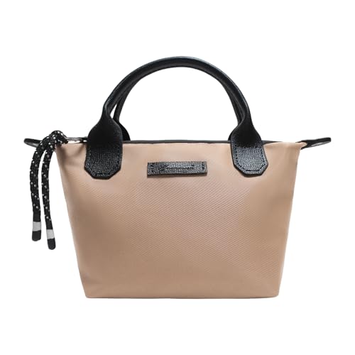 Image of Designer Mini Tote Bag for Women - Lightweight Crossbody Purse with Adjustable Dual Straps (2-Way Carry)