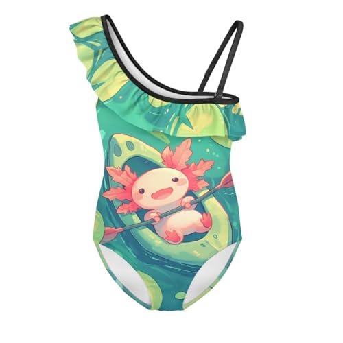 Image of Yzaoxia Girls Swimsuits One Piece Bathing Suit Sleeveless Gymnastics Swimwear for Kids 3-14Y