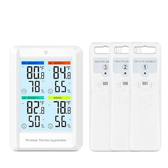 LOFICOPER Digital Aquarium Thermometer, Touch Screen Fish Tank