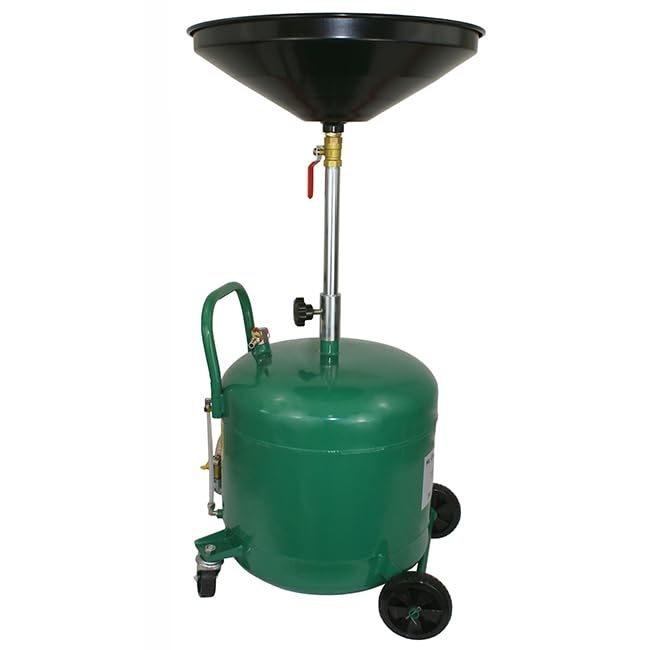 ML Ölauffangbehälter 40 L Ölauffangwagen Ölablassgerät Ölauffanggerät 75-122 cm Ölsammler