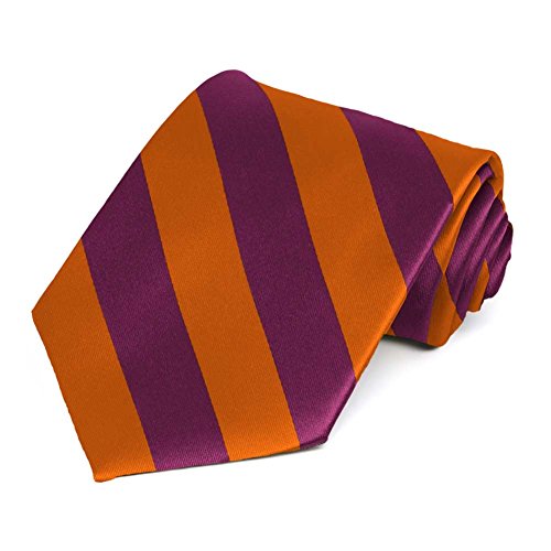 Image of tiemart Men's Striped Tie Standard Length