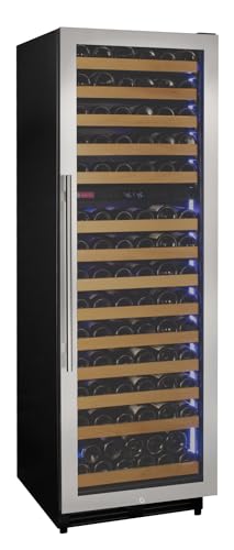 Image of Allavino Reserva Series 154 Bottle 71 inch Tall Dual Zone Right Hinge Stainless Steel Wine Refrigerator