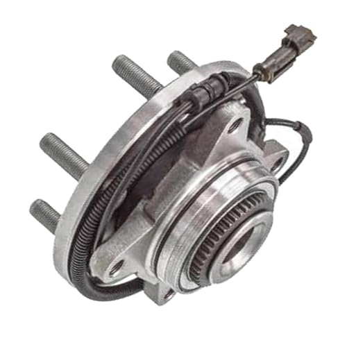 Image of Detroit Axle - Pair Front Wheel Bearing and Hubs Assembly 2WD with ABS 6 Lugs for 2015 2016 2017 Ford F-150 Wheel Hub Assembly RWD