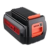 LBXR36 2.5 Lithium Battery for Black & Decker, 40V Max Battery for B&D LBX36 LBX2040 TC220 LHT2436 LSW36 LST136 LCC140 Series Cordless Power Tool for Black and Decker 40V 36V Batteries(1 Pack)