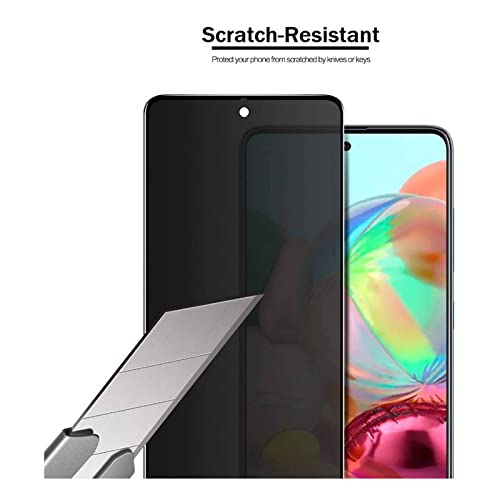 Image of Mr.Shield Designed for Samsung Galaxy M31s, Privacy Screen Protector Tempered Glass Guard, Anti-Glare Anti-Fingerprint Easy Install - [1 Pack]