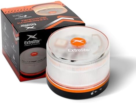 EXTRASTAR Luz de Emergencia V16 Homologada DGT con Geolocalizació...