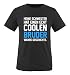 Produktbild Comedy Shirts - Meine Schwester hat einen echt coolen Bruder wahre Geschichte. - Herren T-Shirt - Schwarz/Weiss-Blau Gr. 4XL