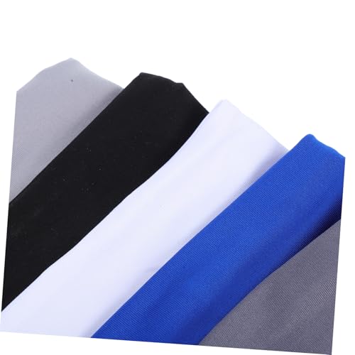 Toyvian 5pcs Kids Sweatbands: Soccer Headband Boys Sports Hairbands Breathable Sweat Wicking Headband for Children Youth Baseball Running Football3