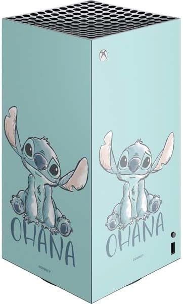 Skinit Decal Gaming Skin Compatible with Xbox Series X Digital Edition Console - Officially Licensed Disney Lilo and Stitch Close Design