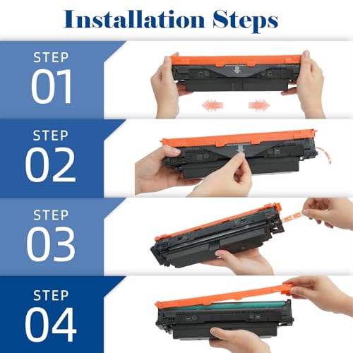 Image of 210X Toner Cartridges Black 210A 210 Compatible for HP 210X 210A Toner Cartridges for HP Color LaserJet Pro MFP 4301fdw 4201dn 4301fdn 4301 4201dw W2100X W2100A Series Printer (2 Black, with chip)