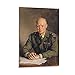 Poster esthétique pour chambre à coucher du 34 ème président des États-Unis Dwight D. Eisenhower 40 x 60 cm
