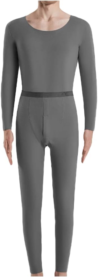 HSQSMWJ Long Johns Ultra Soft Thermal Underwear for Men Base Layer Set for Cold Weather M-3XL