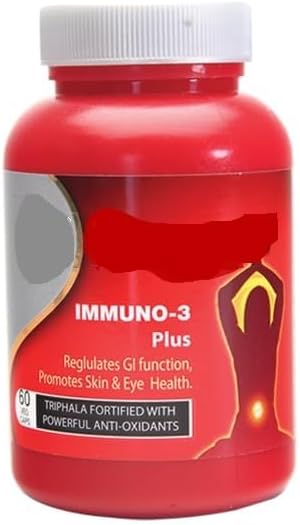 Immuno-3 Plus Dietary Supplement, 60 Capsules