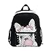 Cute Toddler Backpack Mini Travel Bag Cute French Bulldog for Baby Girl Boy Age 3-7