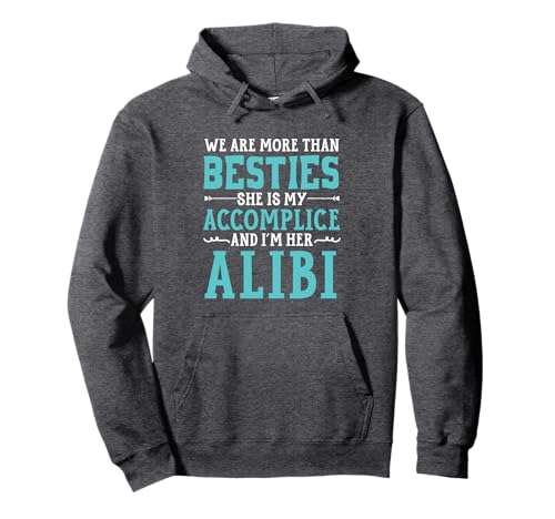 We Are More Than Besties Best Friend Forever BFF Friendship Pullover Hoodie