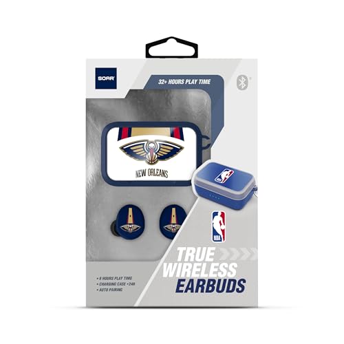 Image of SOAR NBA Wireless Sport Earbuds: Comfortable Fit & Convenient Charging