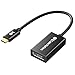 Cable Matters 8K USB C auf DisplayPort Adapter (USB C DisplayPort Adapter) DP 1.4 für 8K 60Hz - Thunderbolt 3/4 und USB4 Port kompatibel für Oculus Rift S, MacBook Pro, Dell XPS 13/15, Surface Pro 7