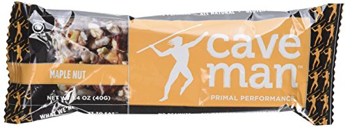 Caveman Foods Paleo Nutrition Bar, Maple Nut, 15 Count - 1.4 Ounce Each