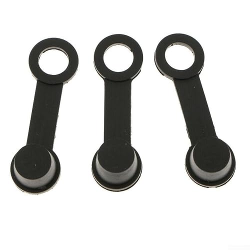 Image of Brake Bleeder Screw Cap for Motorcycle and Car Rubber Dust Cover with Grease Zerk Fitting Protection (30pc)