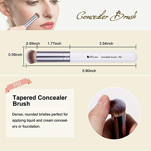 Ducare Foundation Contour Brush& Concealer Brush& Blusher Brush #TOP6