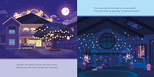 Ladybird Bluey Blueys Night Before Christmas.