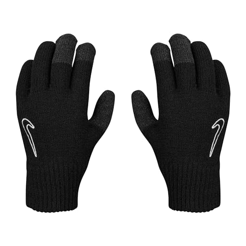 NIKE Knitted Tech and Grip Guantes para hombre Black/Black/White L/XL - imagen 6