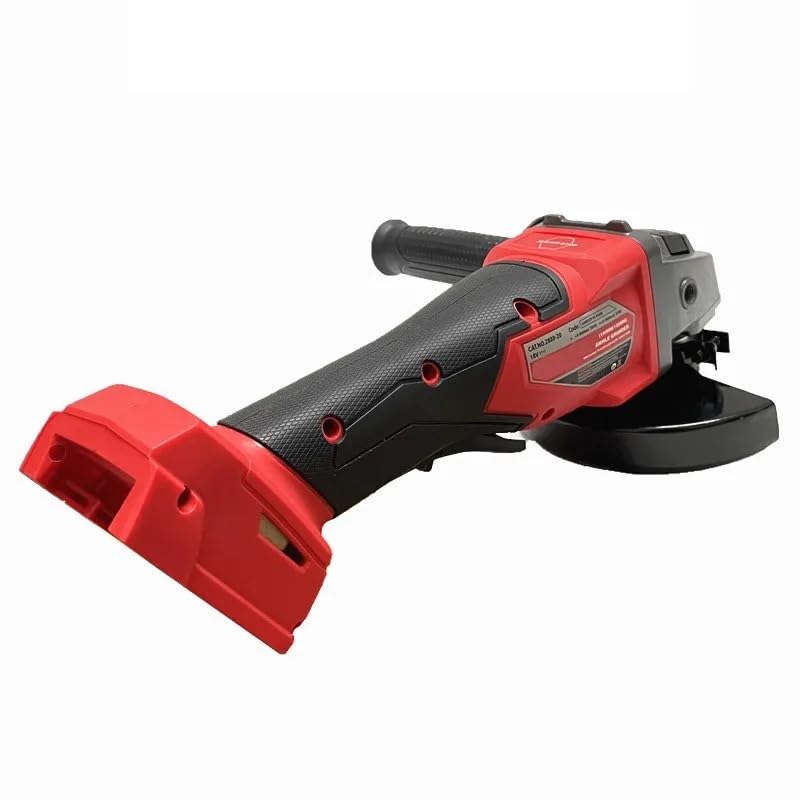 Amoladora angular sin escobillas de 125 mm, compatible con batería 18 V, pulidora, rectificadora, herramientas eléctricas velocidad variable