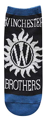 Hyp Supernatural Winchester Brothers Juniors/Womens 5 Pack Ankle Socks #TOP3