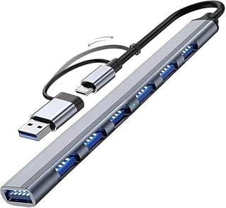 HEARTZ ÇOK FONKSİYONLU PD USB TYPE C ÇOĞALTICI HUB ÇEŞİTLERİ HER İHTİYACI GİDERECEK ÇEŞİT MEVCUTTUR (USB VE TYPE C PD, USB ÇOKLAYICI 7 Lİ HUB-10)