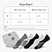SIXDAYSOX No Show Mens Socks 6 Pairs Thin Cotton Non Slip Socks Low Cut Men Invisible Socks Size 10-13