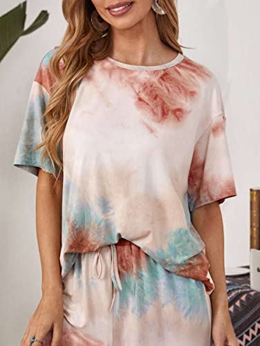 Image of GRECIILOOKS Women Co Ord Set for Women | Co Ord Set for Women Stylish |Printed Lycra Co Ord Set for Women | Travel Co Ord Set for Women | Half Sleeve
