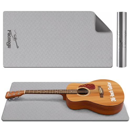 Facmogu TPE Guitar Work Mat for Repair and Maintenance