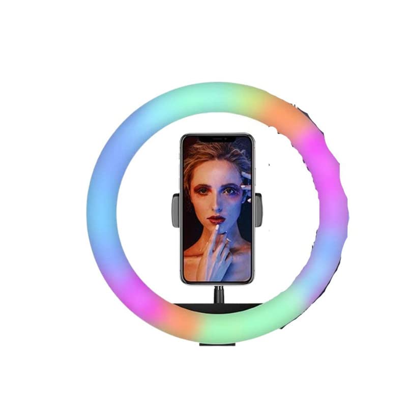 TechKing (HOT DEAL with 12 YEARS WARRANTY) RGB LED Selfie Ring Light 26cm Spotlight Fill light lamp Makeup Ringlight Remote Adjustable Dimmable Ring Light Lamp-image-34