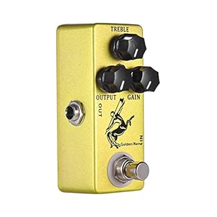 Vintage Tone: This overdrive pedal delivers a classic, vintage tone that adds warmth and character to your guitar sound. Whether you're playing blues, rock, or any other genre, this pedal will enhance your tone with its smooth overdrive Versatile Con...