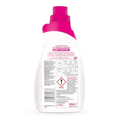 Stardrops The Pink Stuff Miracle Laundry Fabric Conditioner 32 Washes | 960ml