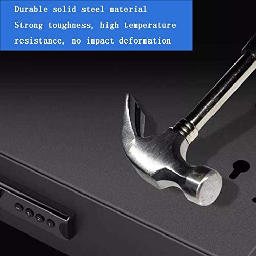 CLSDRZC, Firecoof Imploude Digital Security Househip Small S Vigilance Family Family Vertical Tables (Tamaño: 50 28 8 cm) para la Oficina en el hogar, Consumo de Efectivo