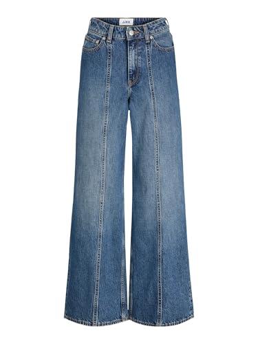 Jean Jxtokyo Wide Hw Jack & Jones denim bleu médium pour homme L32