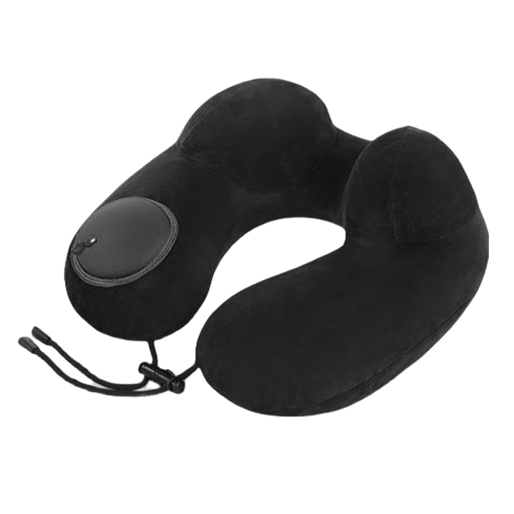 sodeber Small Shape Headrest Cushion Inflatable Aircraft Pillow Neck Travel Head And In Flight