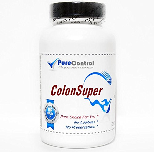 ColonSuper Colon Detox // 180 Capsules // Pure // by PureControl Supplements