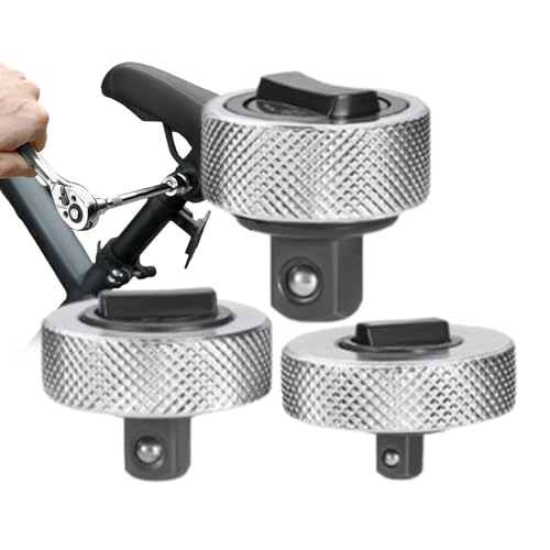 Llave de trinquete digital - Juego de llaves de zócalo con rueda - Llave de trinquete para reparación de automóviles | Para El Hogar Automotriz Construcción Industria Plomería Mecánica Electricista