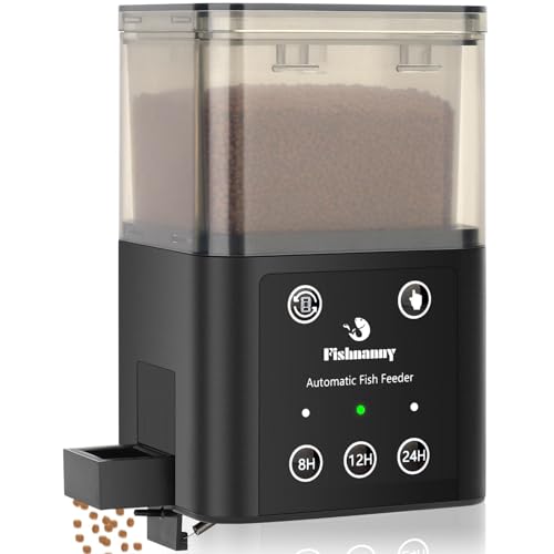 Fishnanny 320ml Automatic Fish Feeder with Three Timed Feeding Modes
