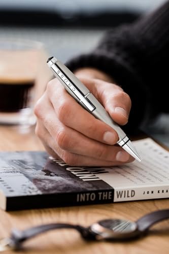 Cross Edge Rollerball (lijndikte M, schrijfkleur: zwart, navulbaar, incl. premium geschenkdoos) blauw