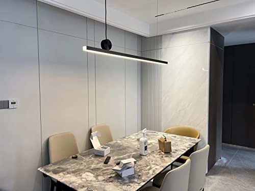 Lampe suspendue LED dimmable avec télécommande pour salle à manger - 5