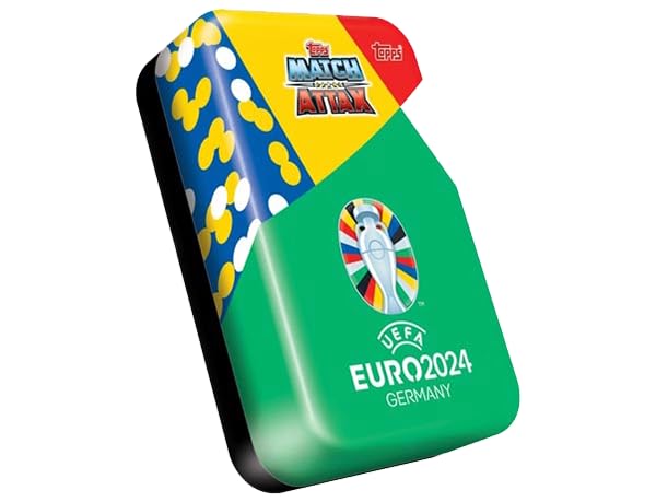 Topps UEFA Euro 2024 Germany Match Attax Trading Cards – 1 Mega Tin Verde