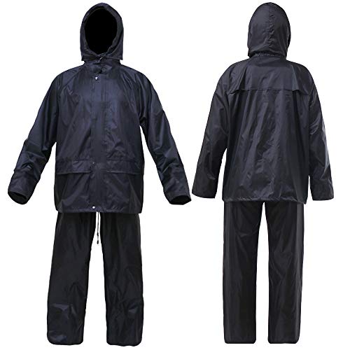 Image of Rain Suits for Men Women Lightweight Rain Gear, Waterproof Rain Jacket with Pants